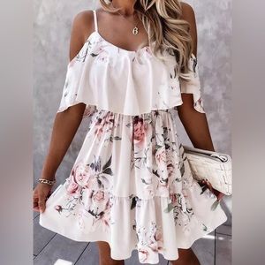 Floral mini dress